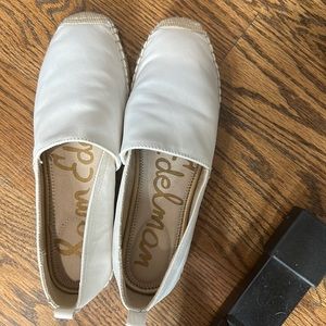 sam edelman unworn white espadrilles size 10